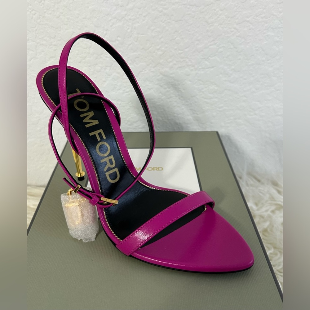 Tom Ford Padlock Heels -Size 39.5- New